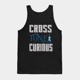 Cross Tune Curious Old Time Fiddle T-Shirt Tank Top